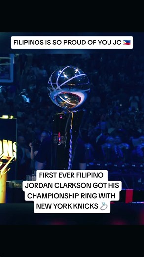 New York Knicks 2026 Championship Celebration — Jordan Clarkson Gets Ring
