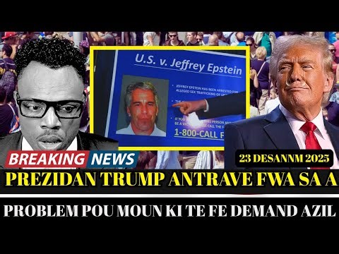 MANMAN PTITI MARE VANT ,MOUN DEMAND AZIL NAN PROBLE,MAISON BLCN TET ANBA NON TRUMP SITE MAL ANKO