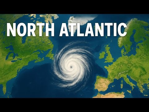 🌊 🌤 North Atlantic Weather Panorama