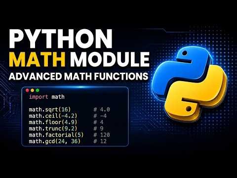 Math Functions in Python