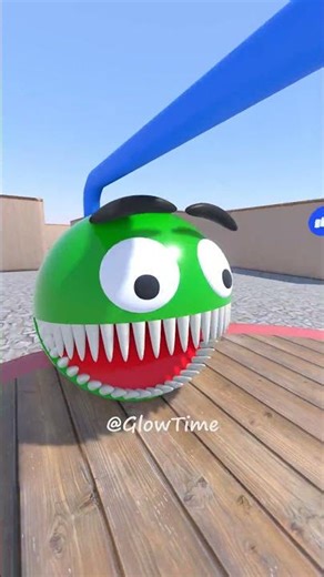 Pacman vs Ghost vs Carousel #shorts