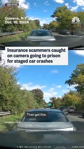 Insurance scammers caught on camera going to prison