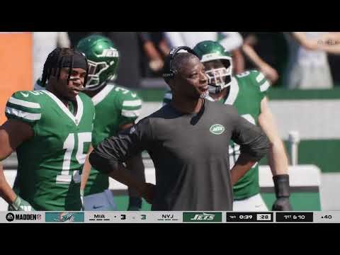 【Madden26 NFL】Miami Dolphins vs New York Jets