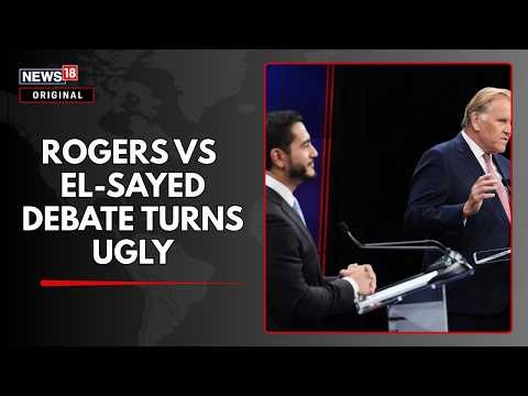 Abdul El-Sayed vs Mike Rogers: Heated Clash Over Trump, Iran War and Inflation | US Midterms | N18G