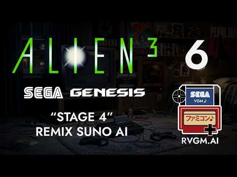 Alien 3 Sega Genesis – “Stage 4" (Remix SUNO AI)