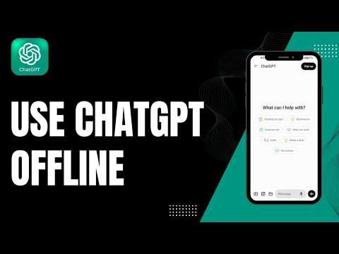 How to Use ChatGPT Offline !