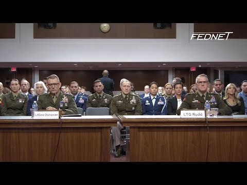 Senate Armed Services Cmte with SOUTHCOM & CYBERCOM Nominees