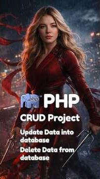 PHP | CRUD Project #cybersecurity #dailycyber #php #phptutorial #phpdeveloper #coding