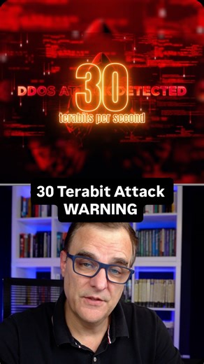 David Bombal on Instagram: "30 Terabit Attack WARNING Big thanks to Radware for sponsoring this video! Botnets are hijacking home fridges and routers to launch massive 30 Tbps AI-driven DDoS attacks. Discover how the 2025 threat landscape is shifting. 📚 Explore the full Threat Report: https://www.radware.com/getattachment/7d6f4a68-011e-43d8-bae7-6c671958ae9f/RWI-499_2025_Black_Friday_Bot_Threat_Report-(3).pdf.aspx #bot #radware #ddos"
