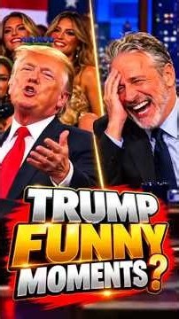 Trump Says Beautiful Women Thank Him Every Day… Jon Stewart’s Reaction 😂 #shorts