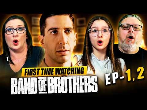 We Finally Started BAND OF BROTHERS! | Reaction Episode 1 & 2