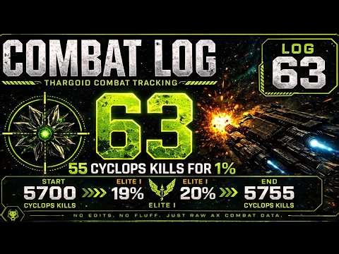 Combat Log 63 – 55 Cyclops for 1% | Elite I Progression