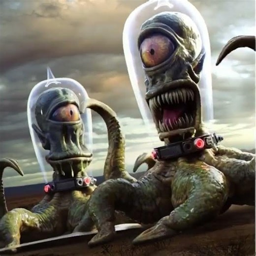 The Simpsons Aliens Arrived Too Late 👽🌍