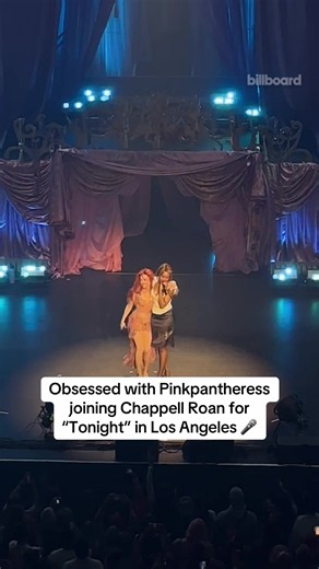 PinkPantheress & Chappell Roan perform “Tonight” live in Los Angeles