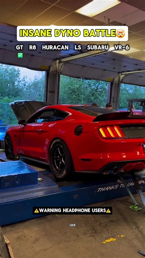 Insane Dyno Battle: Ford GT vs Static Car