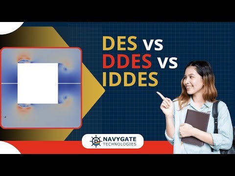 Hybrid RANS–LES Modeling Explained | DES, DDES & IDDES with OpenFOAM Implementation