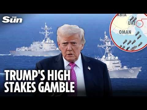 Ghost ships slip through Strait as China calls Trump's US blockade 'dangerous and irresponsible'