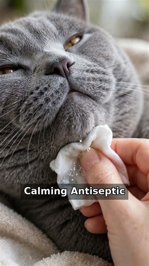 Blackhead Removal — British Shorthair Chin 🐱 | Feline Acne Cleaning