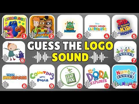 Guess The Counting & Math Character Logo Sound 🔢 | Numberjacks, Team Umizoomi, Peg + Cat