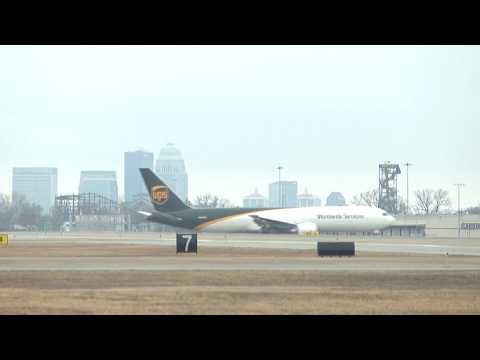 UPS plane strikes bird taking off from Louisville airport