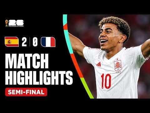 Highlights | Spain 2-0 France | FIFA World Cup 2026™