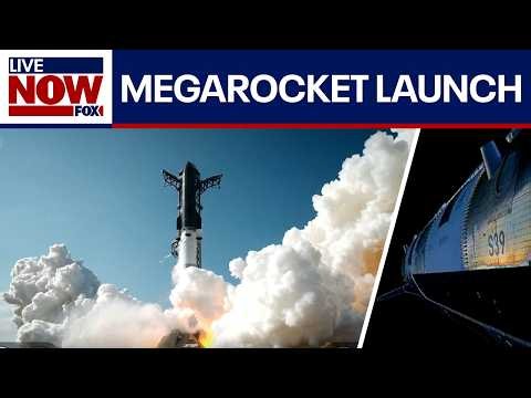WATCH: SpaceX successfully launches test flight of Starship V3 megarocket