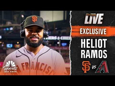 Heliot Ramos catches fire in Giants' much-needed victory against D-backs | NBCS Bay Area