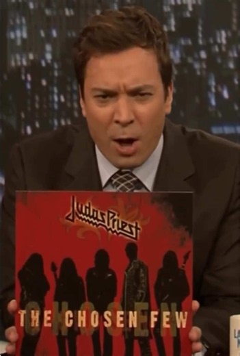 Judas Priest Breaking The Law live on Jimmy Fallon - British Steel performance