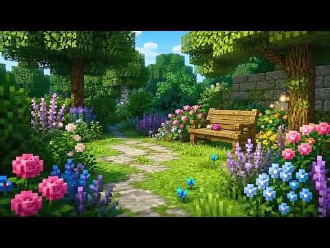 Disney Oldies Echoing from Another Room on Sunny Flower Meadow | Peaceful Cottage Garden Vibes