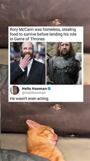 Rory McCann’s Incredible Journey From Homelessness to Game of Thrones 🔥