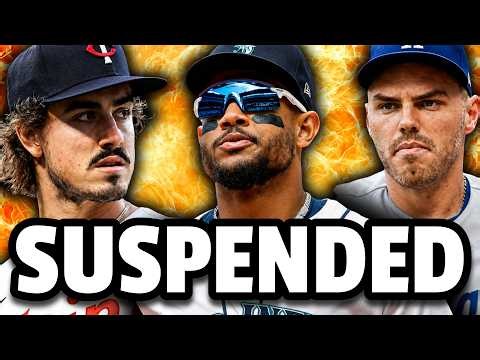 MLB SUSPENDED MARINERS PLAYER! TWINS IDEA BACKFIRING? DODGERS LOST AGAIN (MLB RECAP)