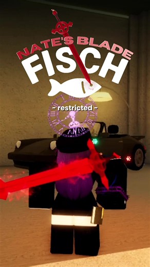 The RESTRICTED NATE’s BLADE in FISCH…⁉️🥀✨ #fisch #roblox #fischroblox #robloxgames #robloxfyp