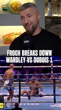 "This Is BRUTAL!" 😳 Carl Froch Breaks Down Dubois vs Wardley 1 ahead of their rematch #boxing