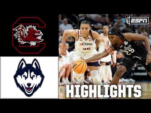 Final Four: South Carolina vs. UConn | Full Game Highlights | ESPN College Basketball