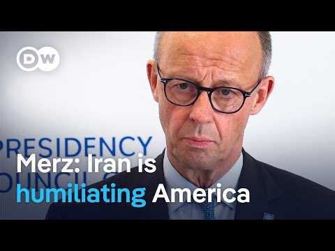 German chancellor says US has ‘no strategy’ in Iran | DW News