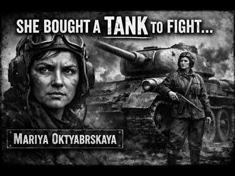 She Sold Everything to Buy a Tank — Then Drove It Into Battle| WWII Story of Mariya Oktyabrskaya