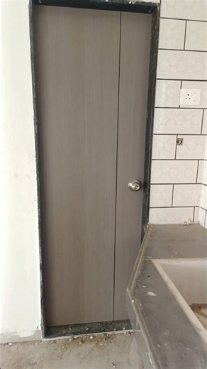 Flush Door Lock Fitting Like a Pro! 😱 | Perfect Door Lock Installation #Shorts