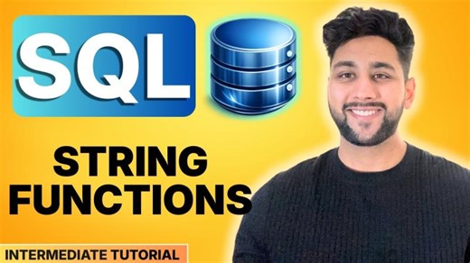 Learn SQL String Functions in One Video | Healthcare Data | Intermediate SQL Tutorial | Informessor