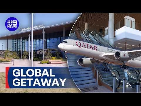 Qatar Airways to fly from Western Sydney airport next year | 9 News Australia