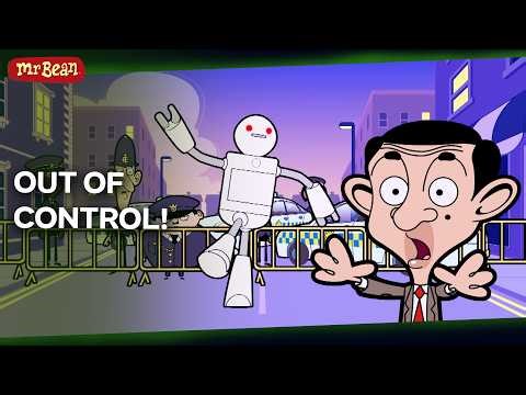 Mr Bean’s Robot DESTROYS the City! | Mr Bean - Cartoons for Kids