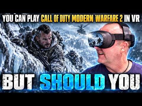 Modern Warfare 2 in VR Is Better Than It Has Any Right to Be
