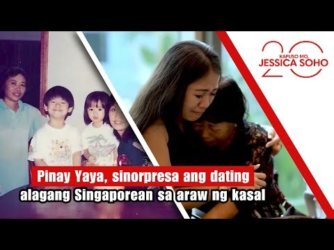Pinay Yaya, sinorpresa ang dating alagang Singaporean sa kasal nito | Kapuso Mo, Jessica Soho