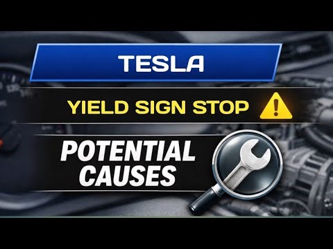 Tesla Autopilot Stops at Yield Signs – Likely Reasons Explained