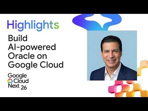 Beyond lift and shift: Build AI-powered Oracle workloads on Google Cloud