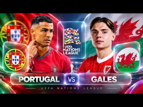 🔴 EN VIVO: PORTUGAL 1-0 GALES | CRISTIANO RONALDO TITULAR | UEFA Nations League
