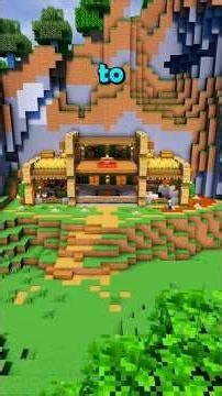 Minecraft Survival Mountain House 🏡 #minecraftbuilding