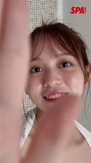 蓬莱舞、海辺で魅せたきらめく笑顔！グラビアメイキングムービー公開！【旬撮ガール】