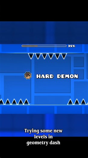 Trying Some New Levels In Geometry Dash 😅#geometrydash #gd #viral