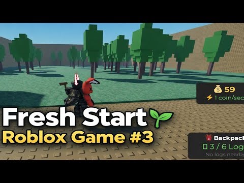 Creating My 3rd Game in Roblox Studio | Fresh Start Devlog