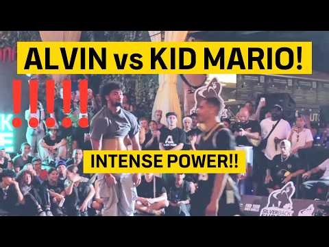 HYPE BATTLE! Bboy Alvin vs Kid Mario | Silverback Europe 2026 power moves battle!